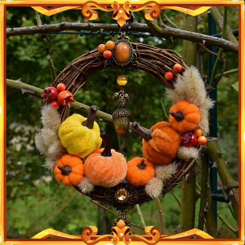 "Autumnal Equinox" Wreath