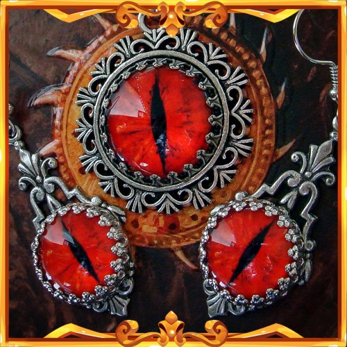 Parure de Bijoux Gothique "Faust"