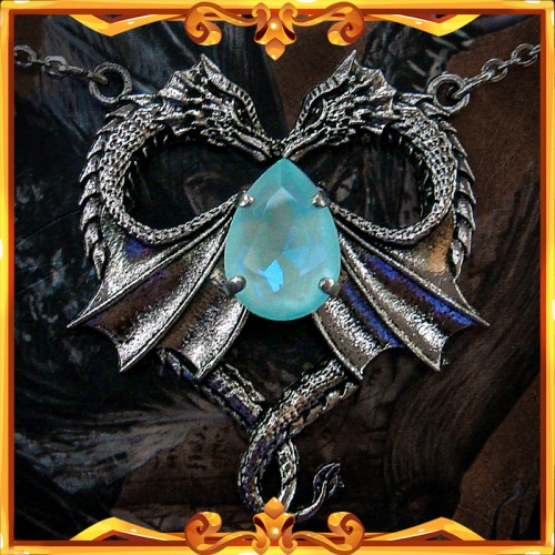 Necklace "Dragon's Heart" Iceberg