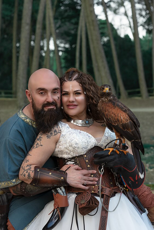 Viking Woman and Man Cosplay 2025