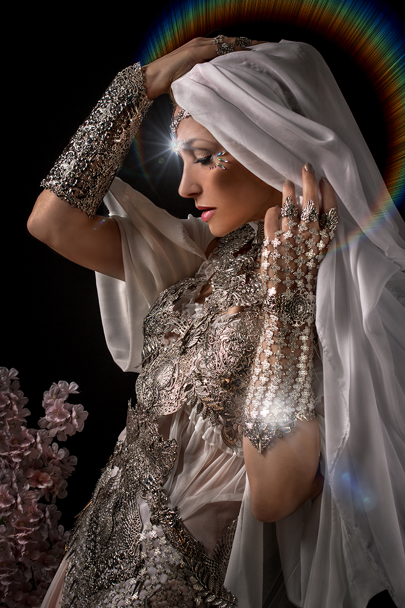 Medieval Armor Dress High Fashion