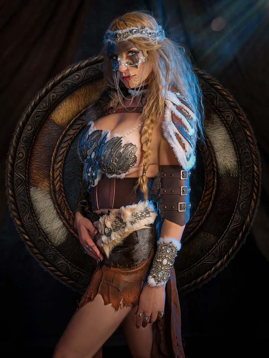 2025 Viking Girl with shield