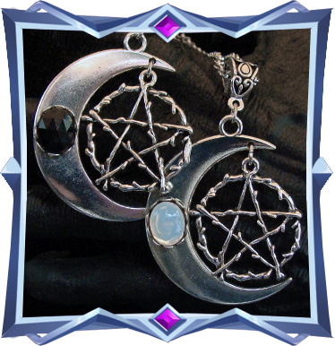 moon witchy necklaces