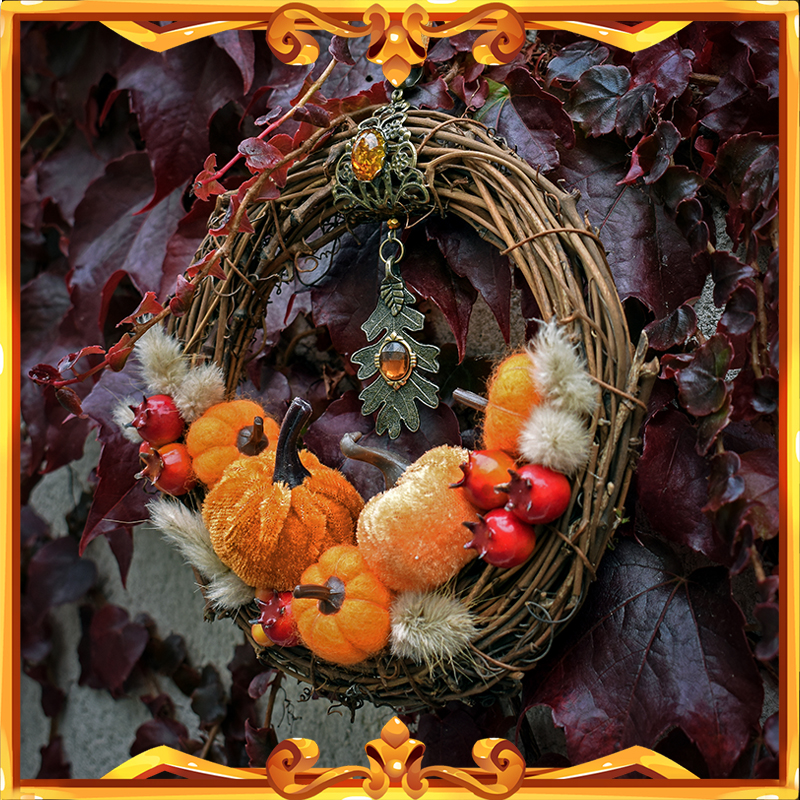 Décoration de citrouilles pour Halloween