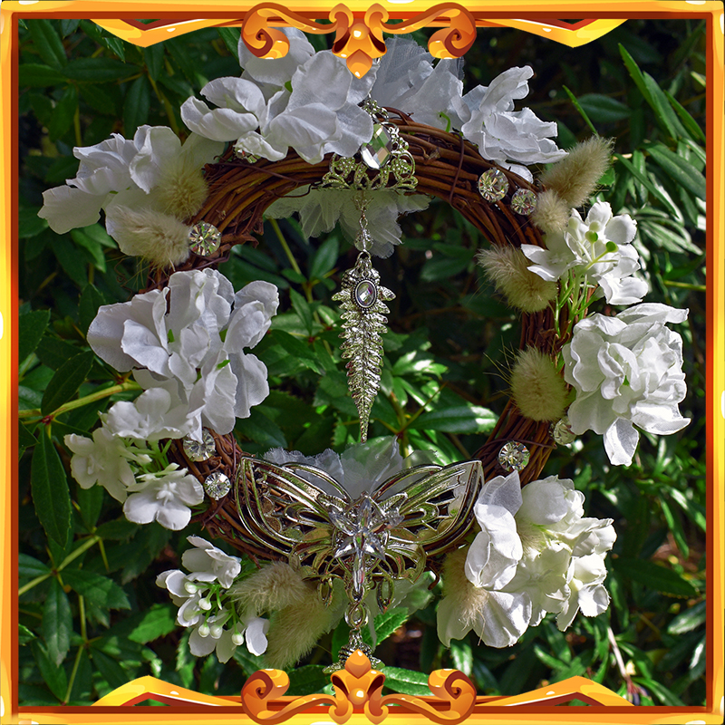 Couronne de mariage elfique